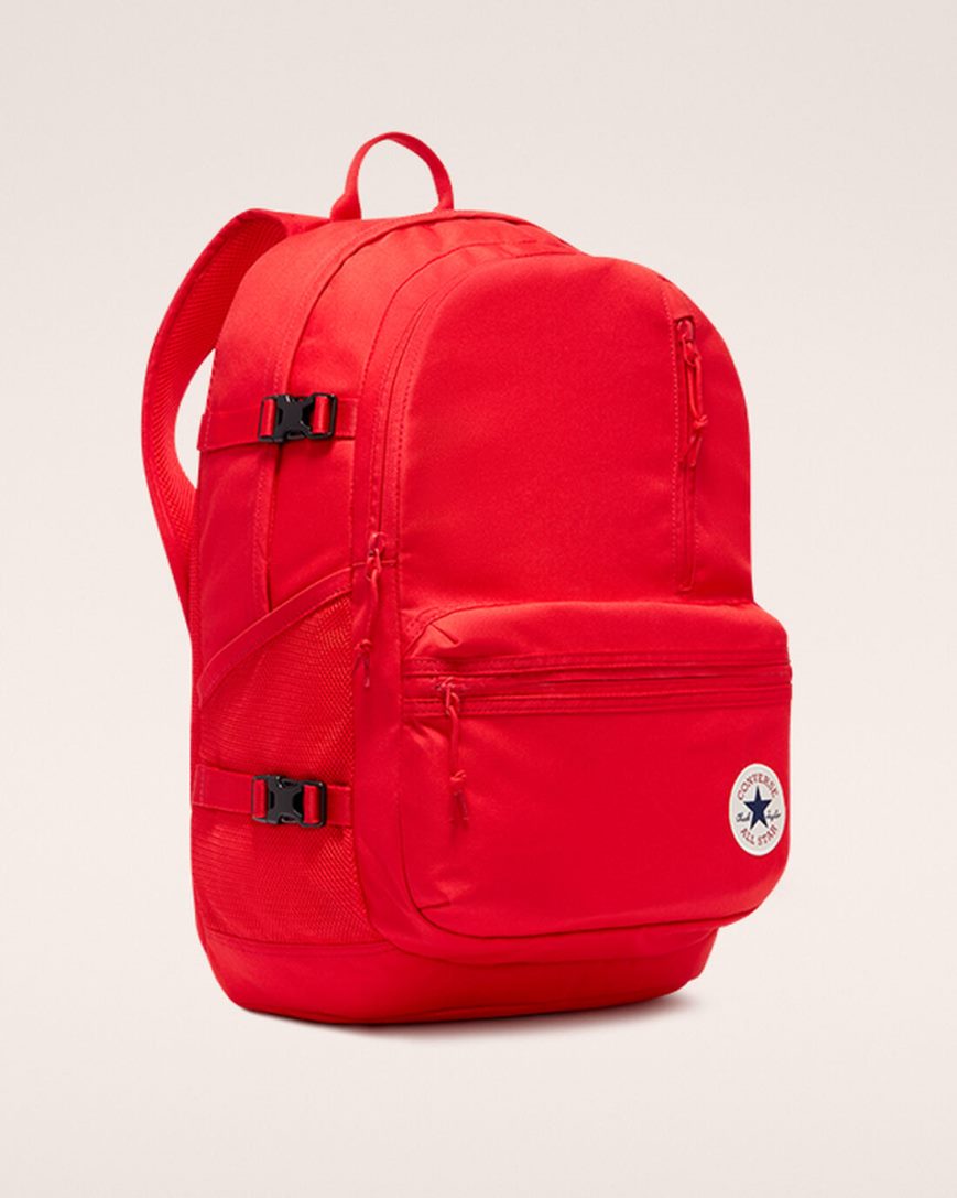 Rucsac Dama Converse Drept Edge Rosii | RO FCXDJ309